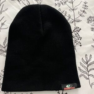 Mossy Oak Classic Black Knit Hat